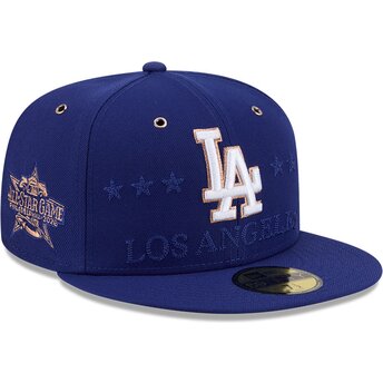 Kasketter flad blå tilpasset 59FIFTY All Star Game fra Los Angeles Dodgers MLB af New Era