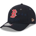 kasketter-buet-marinebla-snapback-9forty-m-crown-all-star-game-fra-boston-red-sox-mlb-af-new-era