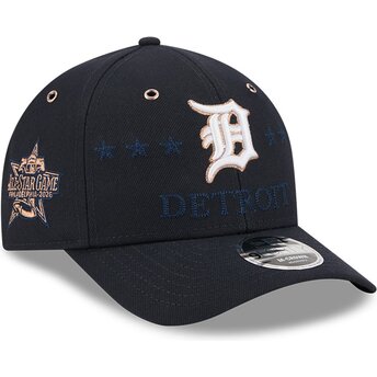 Kasketter buet marineblå snapback 9FORTY M-Crown All Star Game fra Detroit Tigers MLB af New Era