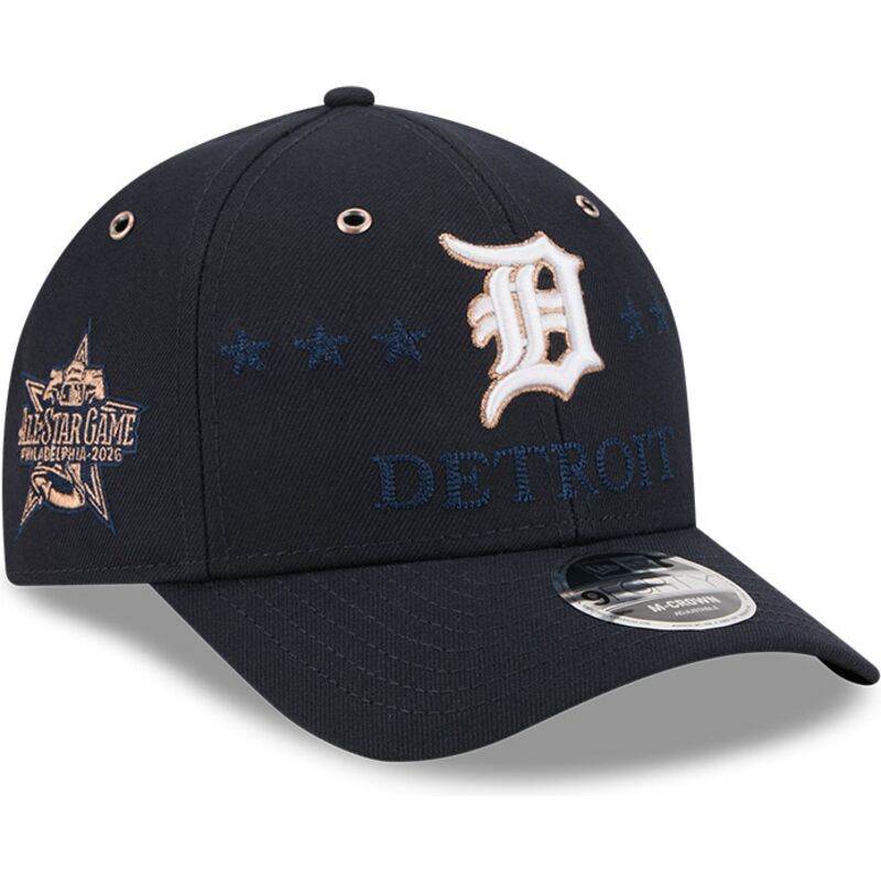 kasketter-buet-marinebla-snapback-9forty-m-crown-all-star-game-fra-detroit-tigers-mlb-af-new-era