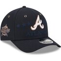 kasketter-buet-marinebla-snapback-9forty-m-crown-all-star-game-fra-atlanta-braves-mlb-af-new-era