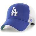 kasketter-buet-bla-snapback-til-barn-mvp-branson-fra-los-angeles-dodgers-mlb-af-47-brand