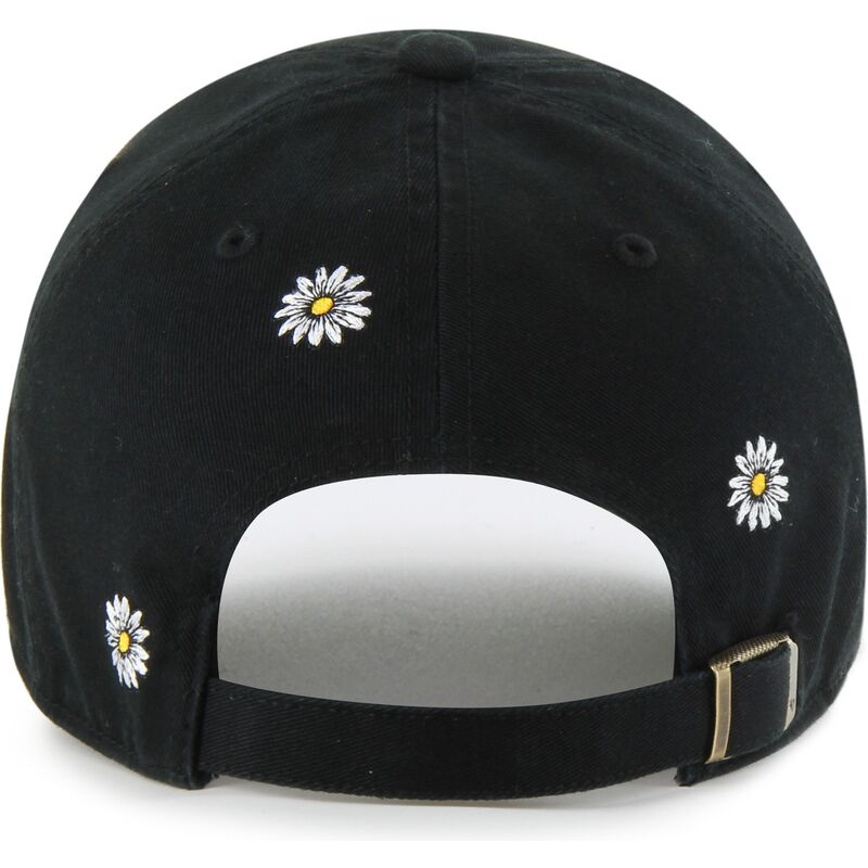 kasketter-buet-sort-justerbar-rem-til-barn-clean-up-scatter-fra-new-york-yankees-mlb-af-47-brand