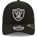 kasketter-buet-sort-snapback-9seventy-stretch-snap-team-fra-las-vegas-raiders-nfl-af-new-era