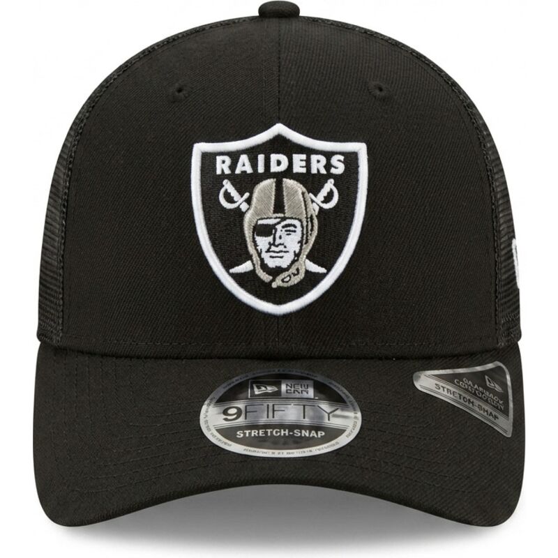 kasketter-buet-sort-snapback-9seventy-stretch-snap-team-fra-las-vegas-raiders-nfl-af-new-era