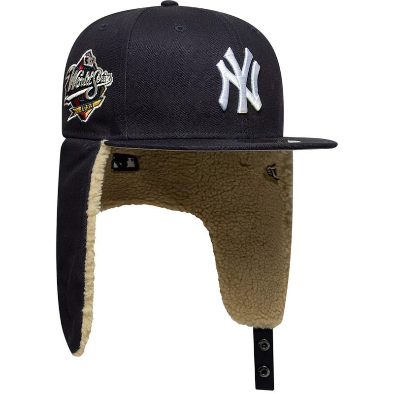 kasketter-flad-marinebla-tilpasset-59fifty-dogear-world-series-fra-new-york-yankees-mlb-af-new-era