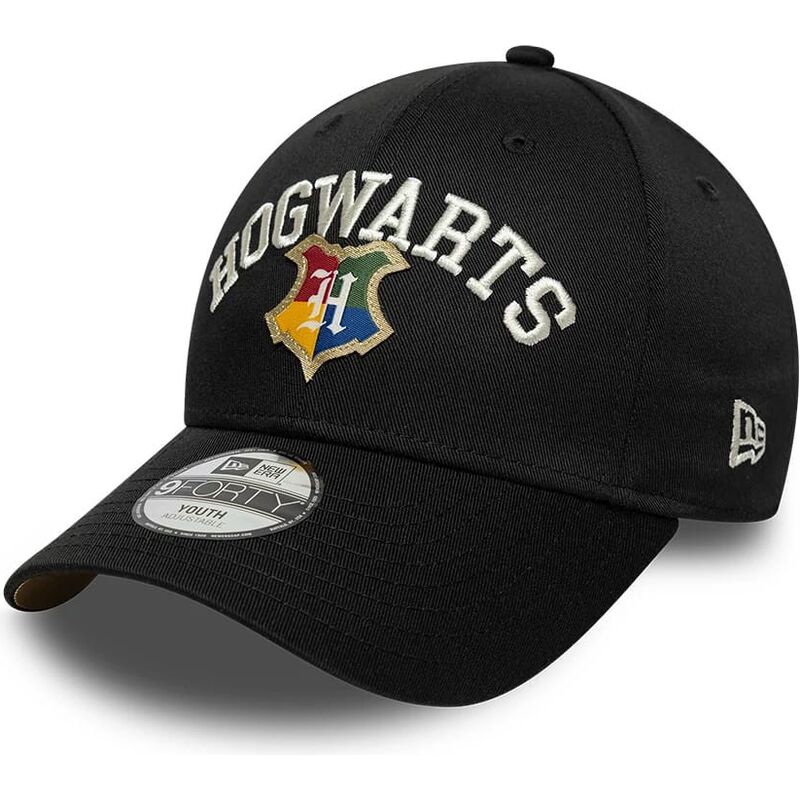 kasketter-buet-sort-snapback-til-barn-9forty-wordmark-fra-hogwarts-harry-potter-af-new-era