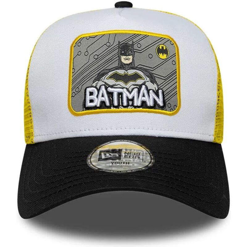 kasketter-buet-flerfarvet-snapback-til-barn-a-frame-patch-fra-batman-dc-comics-af-new-era