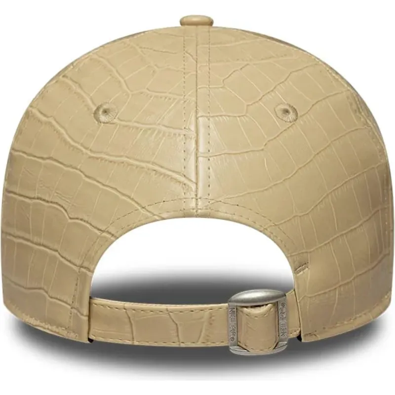 kasketter-buet-beige-justerbar-rem-9forty-pu-pattern-fra-new-york-yankees-mlb-af-new-era kasketter-buet-beige-justerbar-rem-9forty-pu-pattern-fra-new-york-yankees-mlb-af-new-era