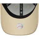 kasketter-buet-beige-justerbar-rem-9forty-pu-pattern-fra-new-york-yankees-mlb-af-new-era