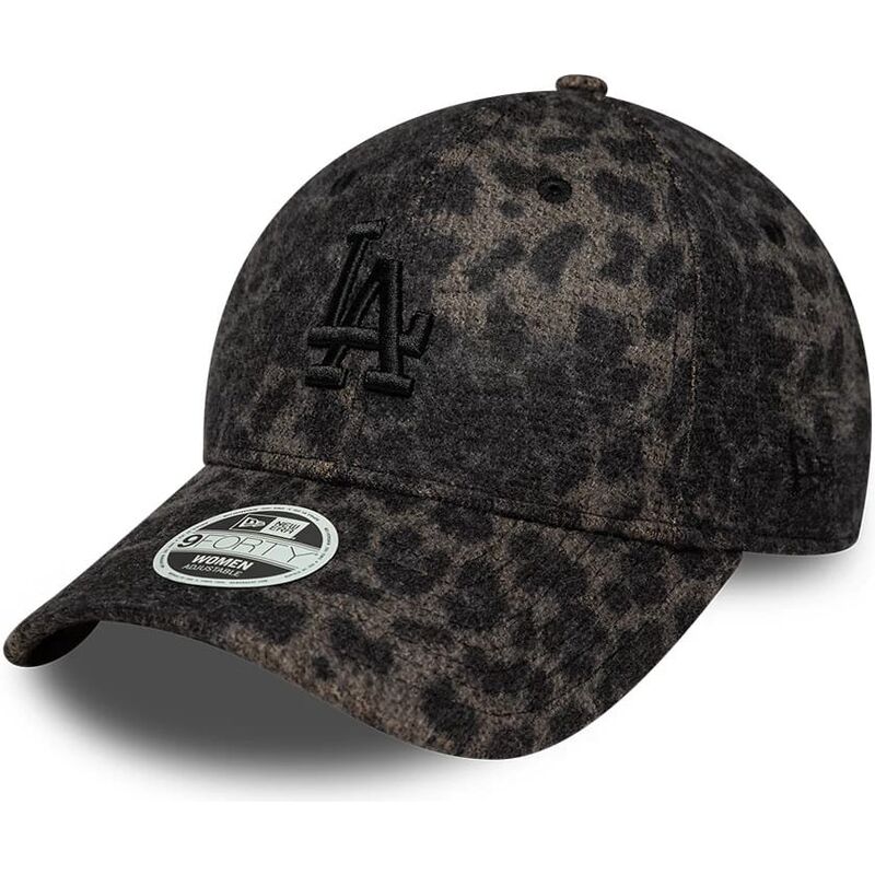 kasketter-buet-leopard-justerbar-rem-9forty-leopard-cosy-fra-los-angeles-dodgers-mlb-af-new-era