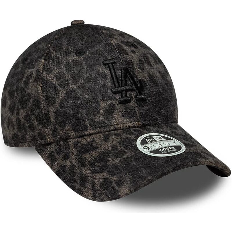 kasketter-buet-leopard-justerbar-rem-9forty-leopard-cosy-fra-los-angeles-dodgers-mlb-af-new-era