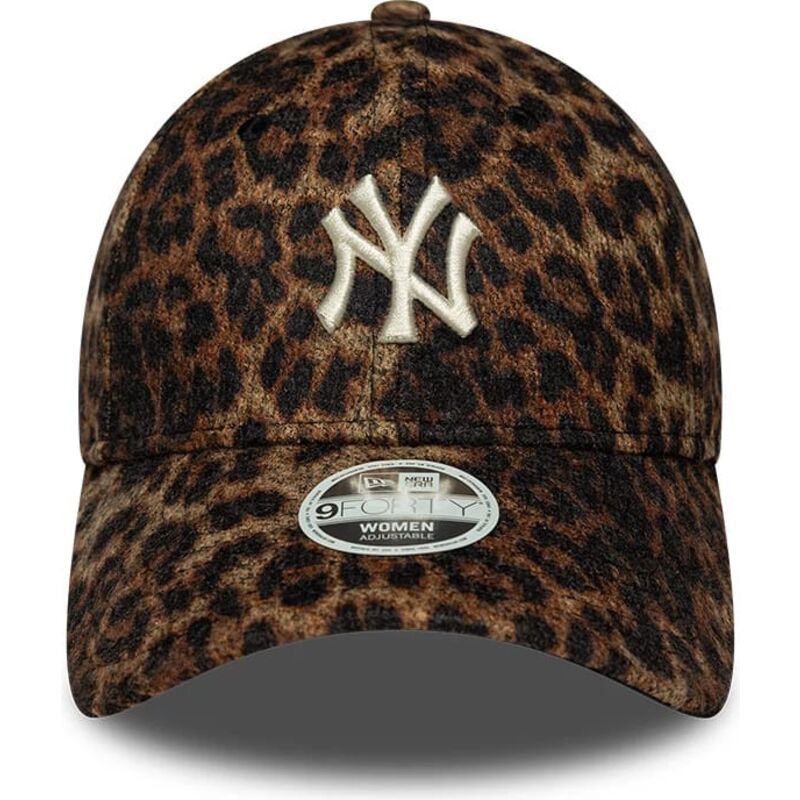 kasketter-buet-leopard-justerbar-rem-9forty-leopard-cosy-fra-new-york-yankees-mlb-af-new-era