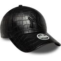 kasketter-buet-sort-justerbar-rem-9forty-pu-pattern-fra-new-york-yankees-mlb-af-new-era