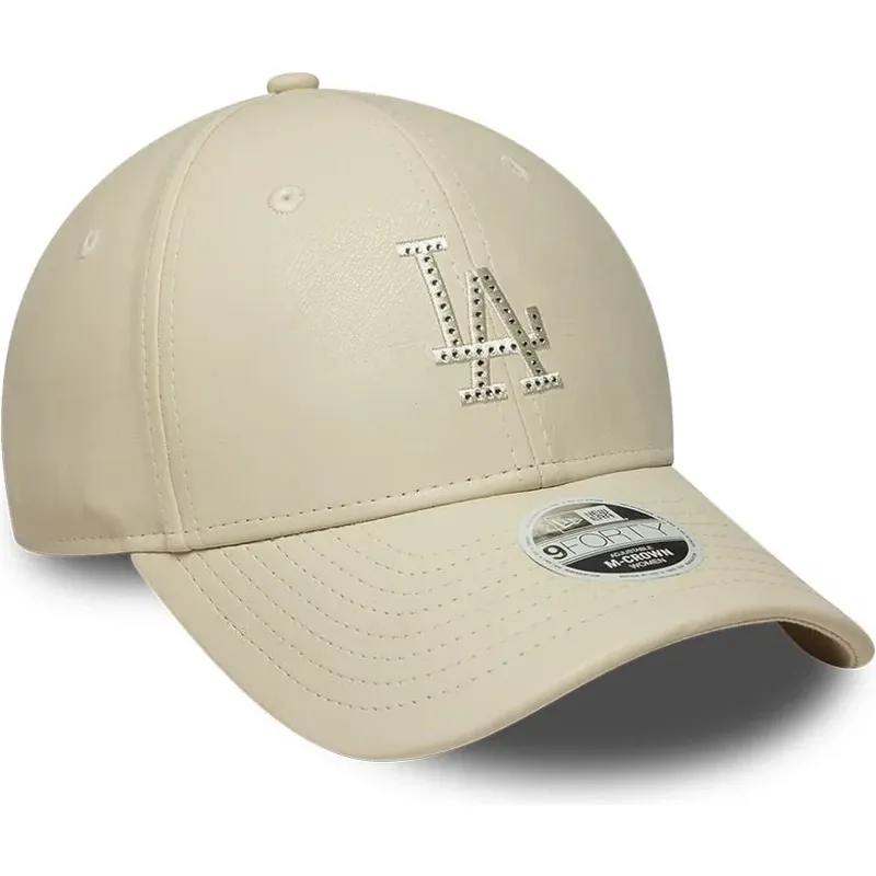 kasketter-buet-beige-snapback-9forty-m-crown-pu-diamante-fra-los-angeles-dodgers-mlb-af-new-era kasketter-buet-beige-snapback-9forty-m-crown-pu-diamante-fra-los-angeles-dodgers-mlb-af-new-era
