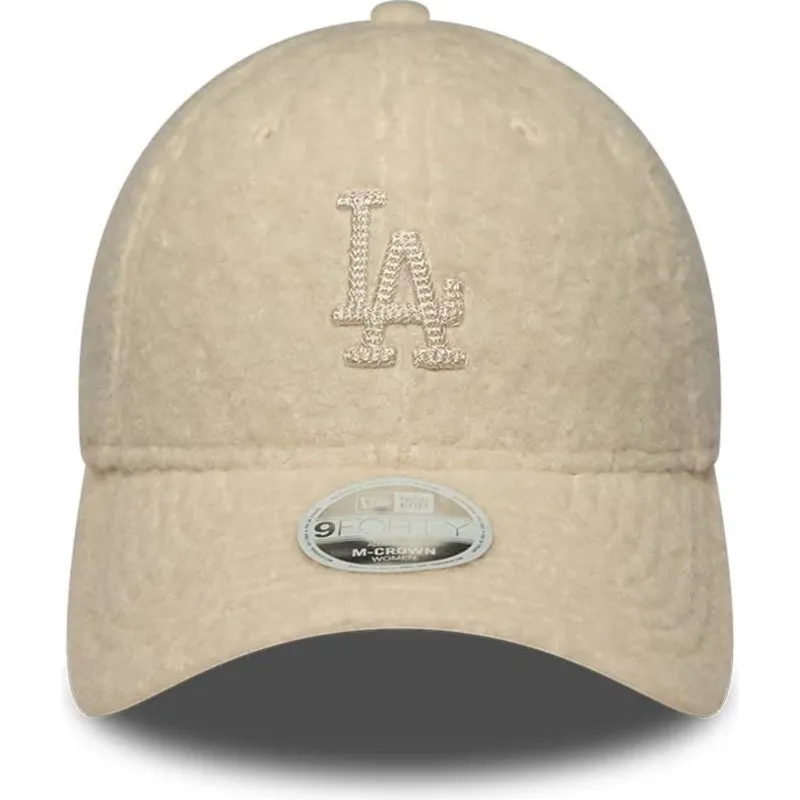 kasketter-buet-beige-snapback-9forty-m-crown-winter-borg-fra-los-angeles-dodgers-mlb-af-new-era kasketter-buet-beige-snapback-9forty-m-crown-winter-borg-fra-los-angeles-dodgers-mlb-af-new-era