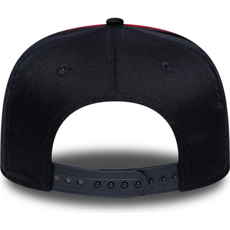 kasketter-flad-bla-snapback-til-barn-9fifty-piping-fra-superman-dc-comics-af-new-era