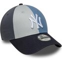 kasketter-buet-flerfarvet-justerbar-rem-til-barn-9forty-colourblock-fra-new-york-yankees-mlb-af-new-era