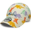kasketter-buet-flerfarvet-justerbar-rem-9forty-all-over-print-dino-af-new-era