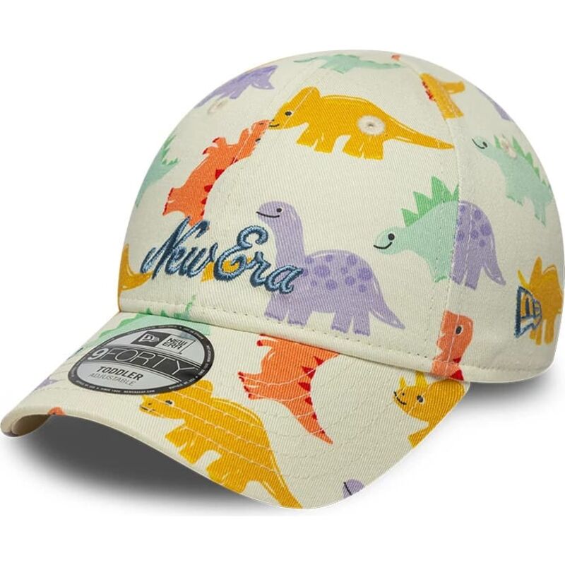 kasketter-buet-flerfarvet-justerbar-rem-9forty-all-over-print-dino-af-new-era
