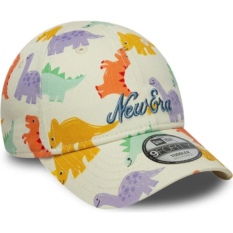 kasketter-buet-flerfarvet-justerbar-rem-9forty-all-over-print-dino-af-new-era