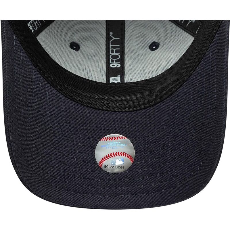 kasketter-buet-marinebla-justerbar-rem-til-barn-9forty-food-icon-fra-new-york-yankees-mlb-af-new-era