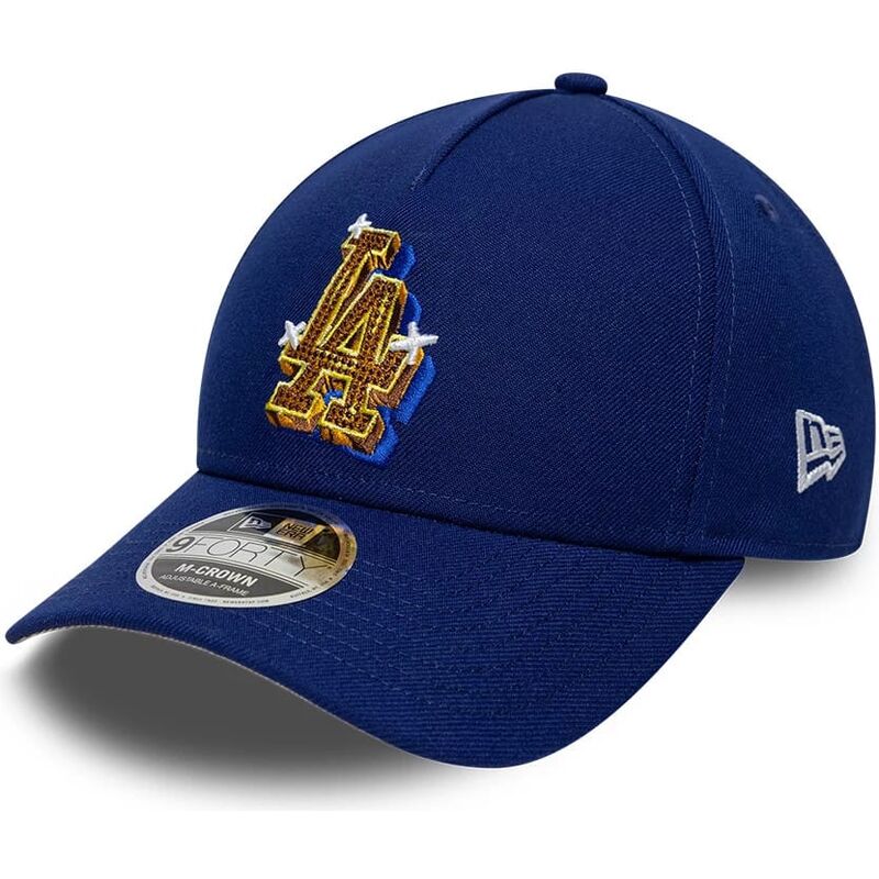 kasketter-buet-bla-snapback-9forty-m-crown-a-frame-emblem-fra-los-angeles-dodgers-mlb-af-new-era