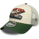 kasketter-buet-gron-snapback-9forty-m-crown-a-frame-graphic-af-new-era