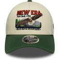kasketter-buet-gron-snapback-9forty-m-crown-a-frame-graphic-af-new-era