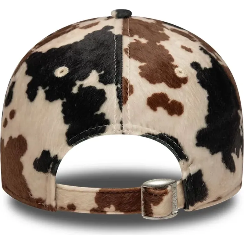 kasketter-buet-brun-justerbar-rem-9twenty-animal-print-fra-new-york-yankees-mlb-af-new-era kasketter-buet-brun-justerbar-rem-9twenty-animal-print-fra-new-york-yankees-mlb-af-new-era