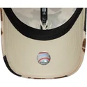 kasketter-buet-brun-justerbar-rem-9twenty-animal-print-fra-new-york-yankees-mlb-af-new-era