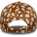kasketter-buet-brun-justerbar-rem-9twenty-animal-print-fra-los-angeles-dodgers-mlb-af-new-era