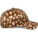 kasketter-buet-brun-justerbar-rem-9twenty-animal-print-fra-los-angeles-dodgers-mlb-af-new-era