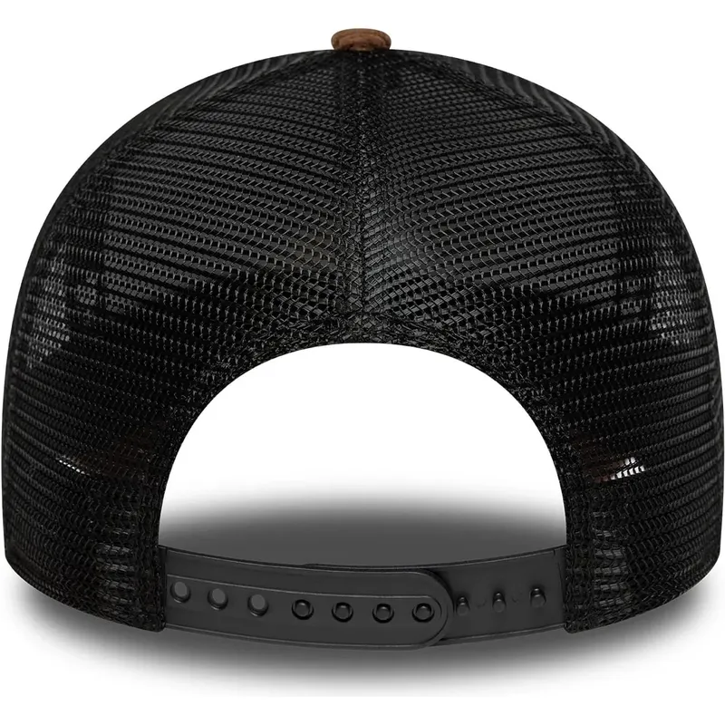 kasketter-buet-brun-snapback-a-frame-distressed-cord-fra-red-bull-racing-formula-1-af-new-era