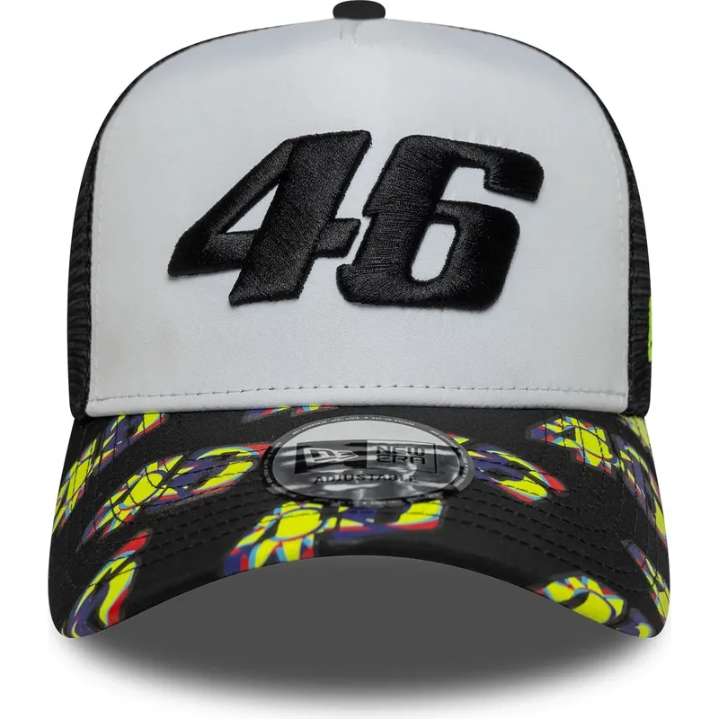 kasketter-buet-sort-snapback-e-frame-print-visor-fra-valentino-rossi-vr46-motogp-af-new-era