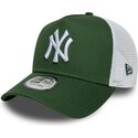 kasketter-buet-gron-snapback-a-frame-league-essential-fra-new-york-yankees-mlb-af-new-era