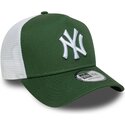 kasketter-buet-gron-snapback-a-frame-league-essential-fra-new-york-yankees-mlb-af-new-era