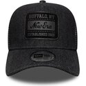 kasketter-buet-sort-snapback-a-frame-patch-denim-af-new-era