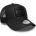 kasketter-buet-sort-snapback-a-frame-patch-denim-af-new-era