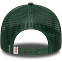 kasketter-buet-gron-snapback-a-frame-oval-patch-foam-af-new-era