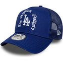 kasketter-buet-bla-snapback-a-frame-wordmark-fra-los-angeles-dodgers-mlb-af-new-era