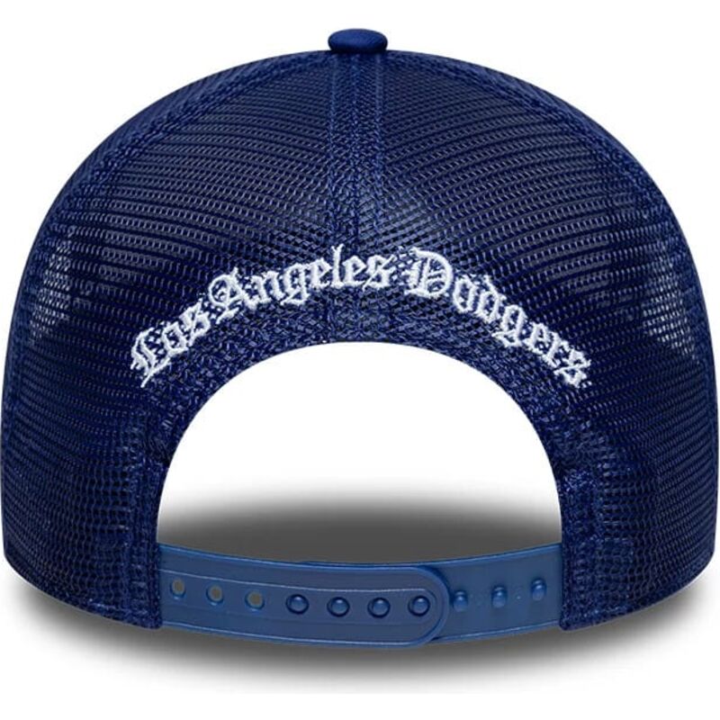 kasketter-buet-bla-snapback-a-frame-wordmark-fra-los-angeles-dodgers-mlb-af-new-era