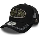 kasketter-buet-sort-snapback-e-frame-distressed-patch-af-new-era
