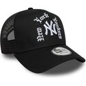 kasketter-buet-sort-snapback-a-frame-wordmark-fra-new-york-yankees-mlb-af-new-era