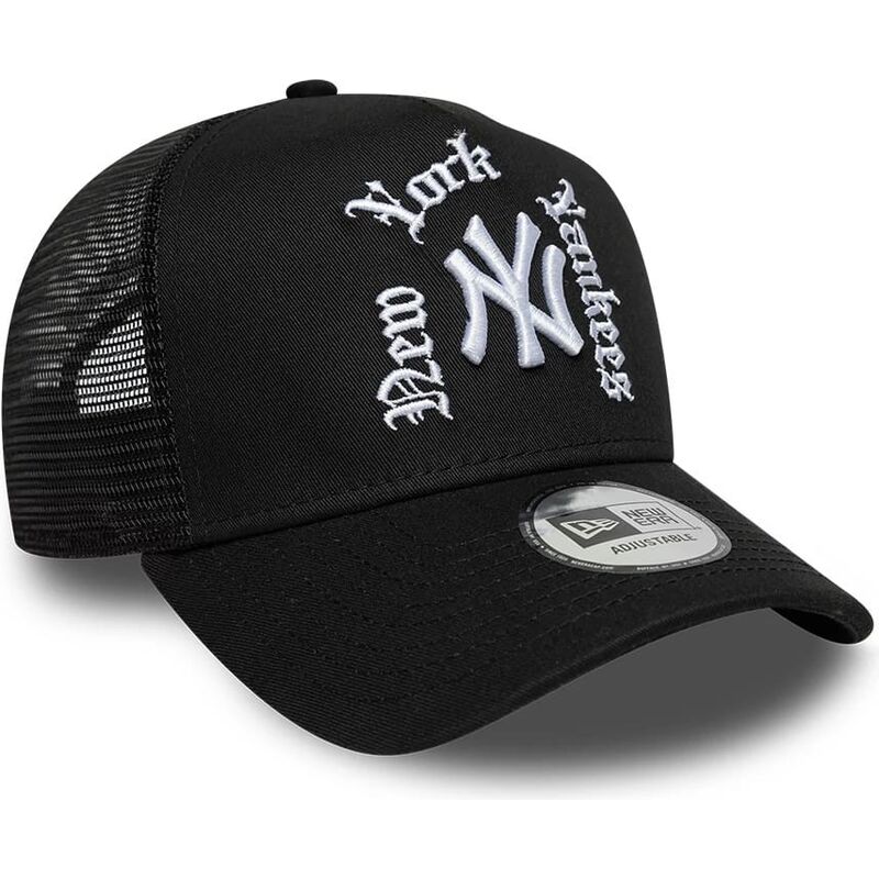 kasketter-buet-sort-snapback-a-frame-wordmark-fra-new-york-yankees-mlb-af-new-era