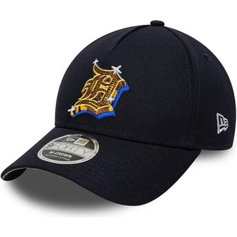 Kasketter buet marineblå snapback 9FORTY M-Crown A Frame Emblem fra Detroit Tigers MLB af New Era