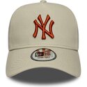 kasketter-buet-beige-snapback-e-frame-league-essential-fra-new-york-yankees-mlb-af-new-era