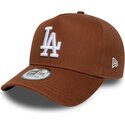kasketter-buet-brun-snapback-e-frame-league-essential-fra-los-angeles-dodgers-mlb-af-new-era