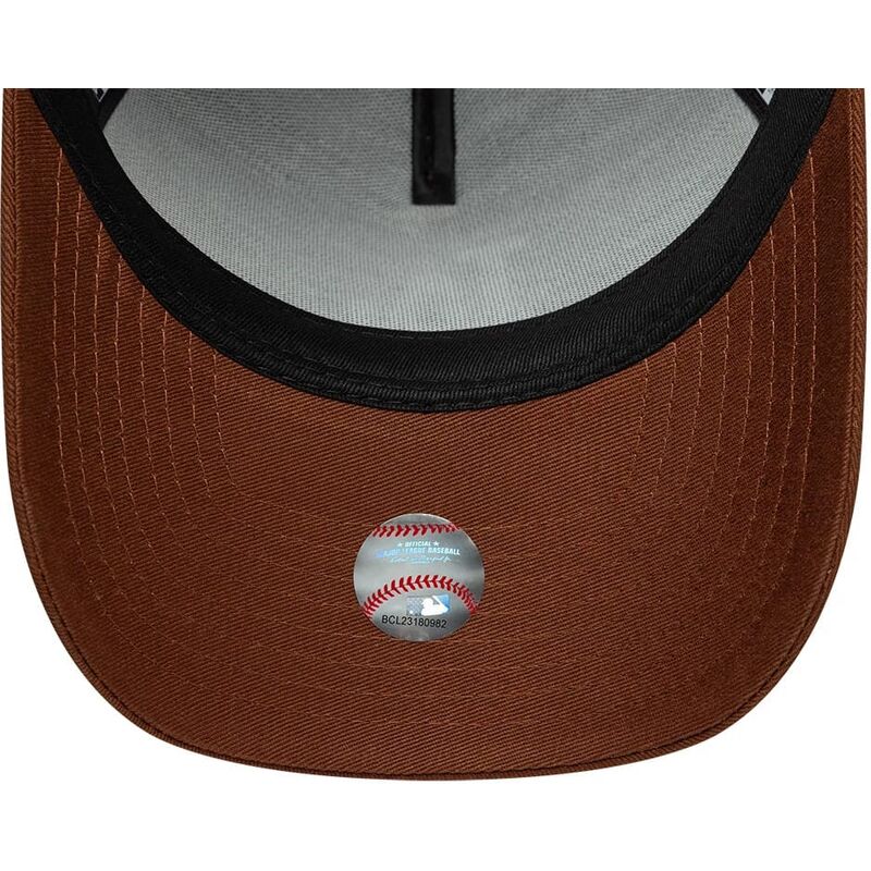 kasketter-buet-brun-snapback-e-frame-league-essential-fra-los-angeles-dodgers-mlb-af-new-era kasketter-buet-brun-snapback-e-frame-league-essential-fra-los-angeles-dodgers-mlb-af-new-era
