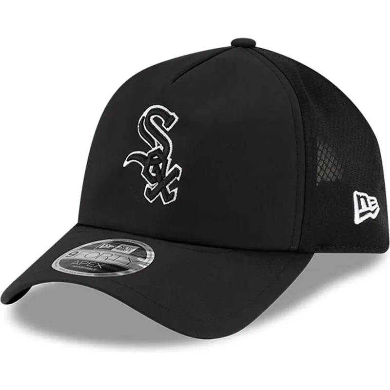 kasketter-buet-sort-snapback-9forty-apex-batting-practice-fra-chicago-white-sox-mlb-af-new-era